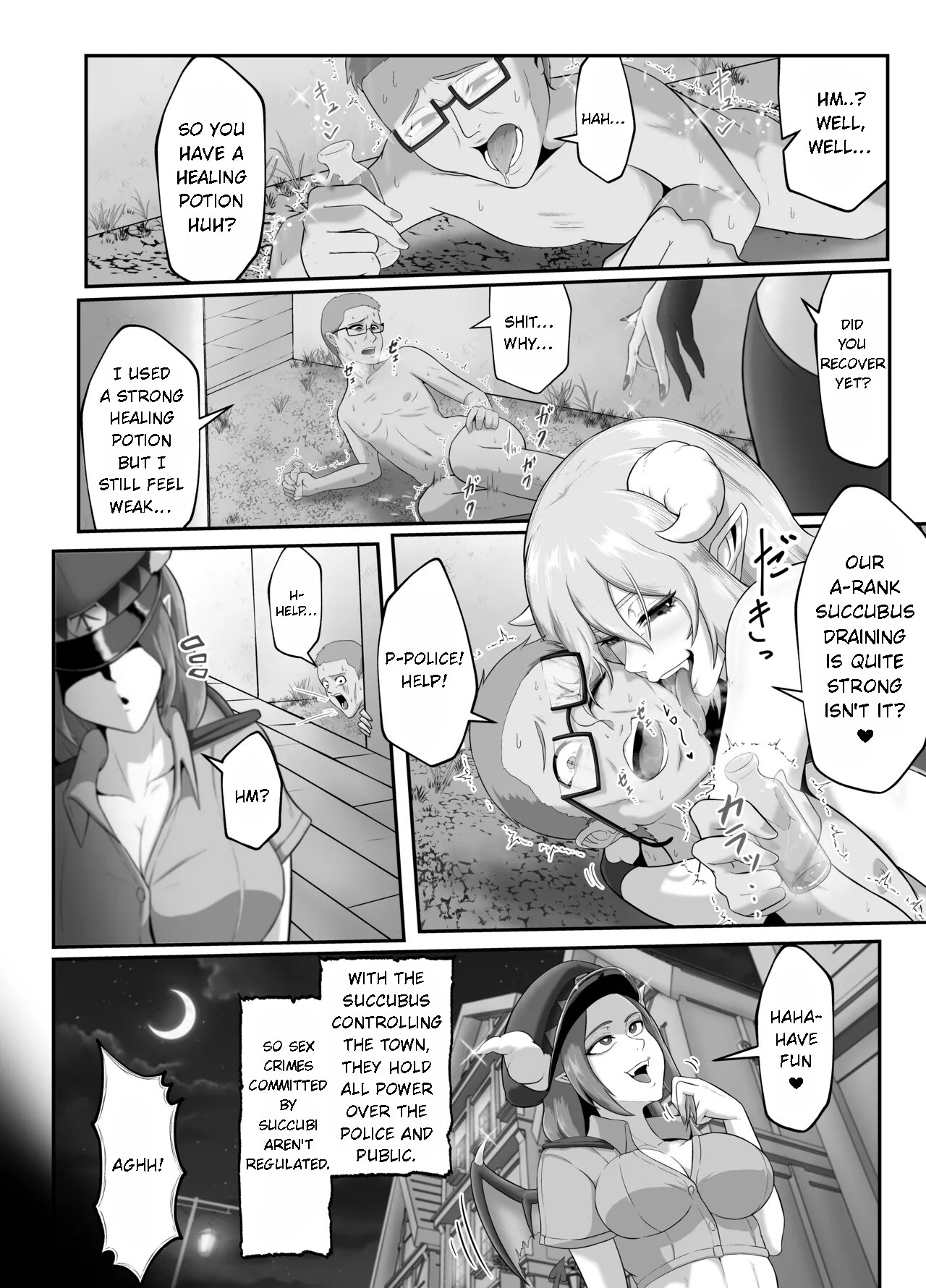 Hentai Manga Comic-Succubus Castle Conquest 1-Read-18
